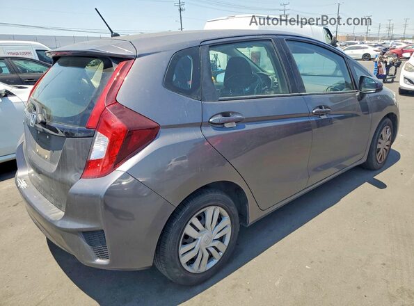JHMGK5H56GS001267 2016 HONDA FIT Charcoal Задня права чверть
