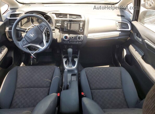 JHMGK5H56GS001267 2016 HONDA FIT Charcoal Вид панелі приладів