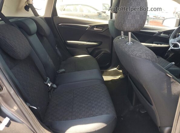 JHMGK5H56GS001267 2016 HONDA FIT Charcoal Вид задньої частини салону