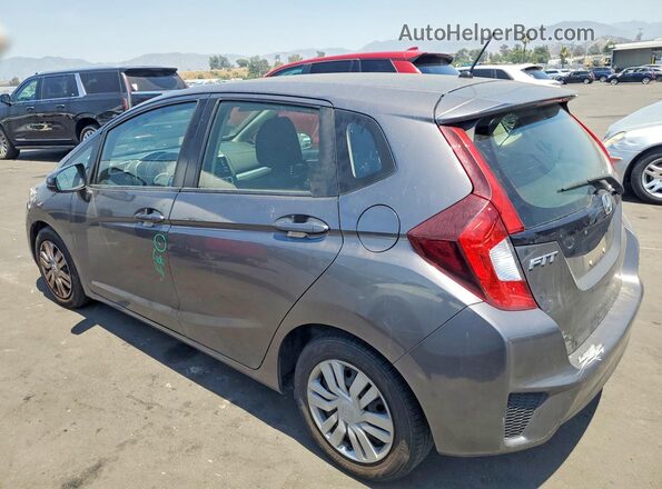 JHMGK5H56GS001267 2016 HONDA FIT Charcoal Задня ліва чверть