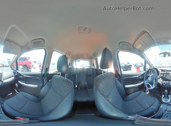 JHMGK5H56GS001267 2016 HONDA FIT Charcoal Панорамний вид салону 360°