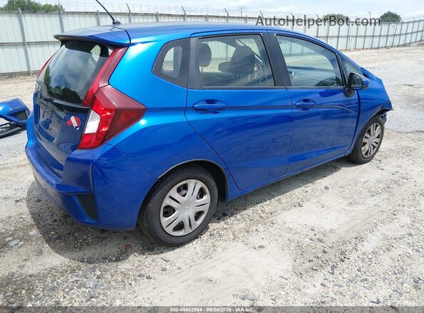 JHMGK5H56GS013256 2016 HONDA FIT Blue Trasero derecho
