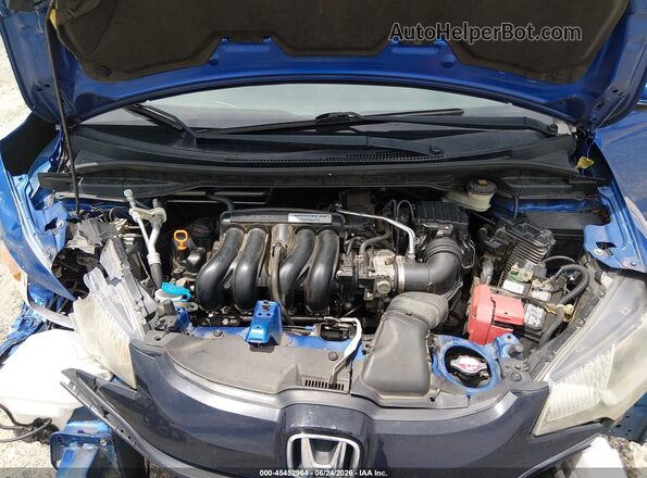 JHMGK5H56GS013256 2016 HONDA FIT Blue Vista trasera