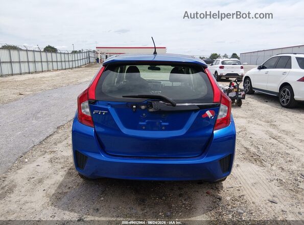 JHMGK5H56GS013256 2016 HONDA FIT Blue 