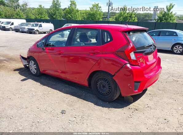 JHMGK5H56GX002146 2016 HONDA FIT Red უკანა მარცხენა