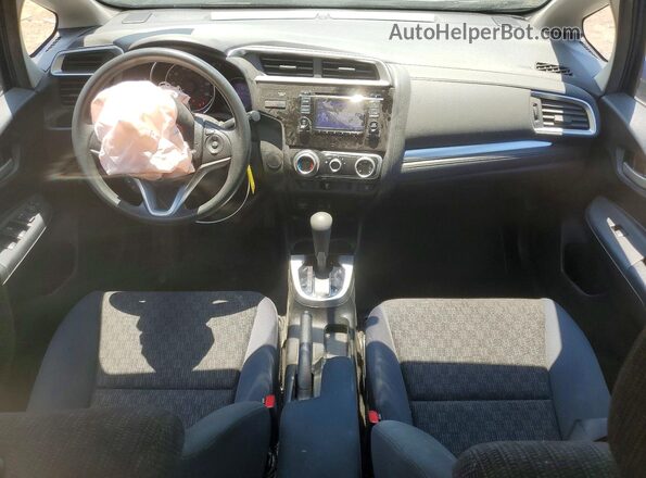 JHMGK5H57GS007174 2016 HONDA FIT Blue Dashboard view