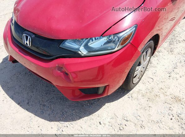 JHMGK5H57GX026147 2016 HONDA FIT Red წინა ხედი