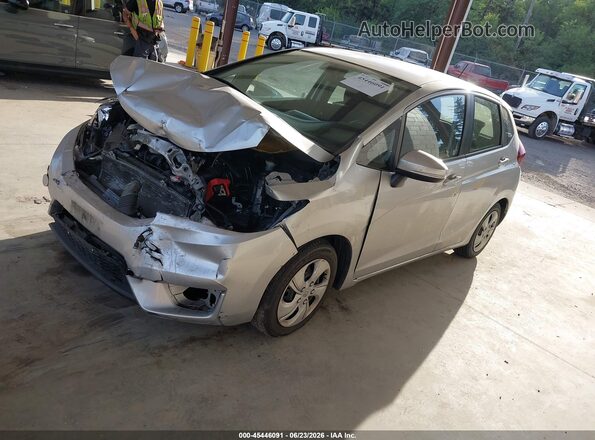 JHMGK5H59GX033357 2016 HONDA FIT Silver Առջևի ձախ երեք քառորդ տեսարան