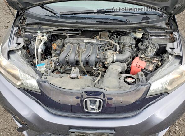 JHMGK5H59HS019330 2017 HONDA FIT Gray 