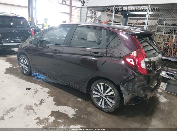 JHMGK5H75GS005828 2016 HONDA FIT Purple Задня ліва чверть