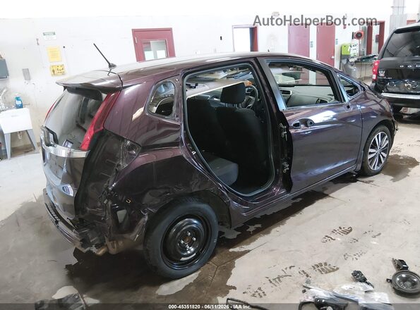 JHMGK5H75GS005828 2016 HONDA FIT Purple Задня права чверть