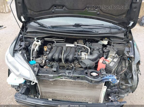 JHMGK5H76GS005918 2016 HONDA FIT Black უკანა ხედი