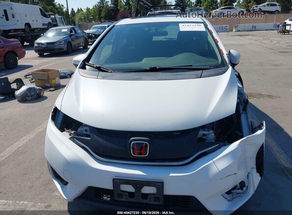 JHMGK5H76GS012528 2016 HONDA FIT White უკანა სალონის ხედი