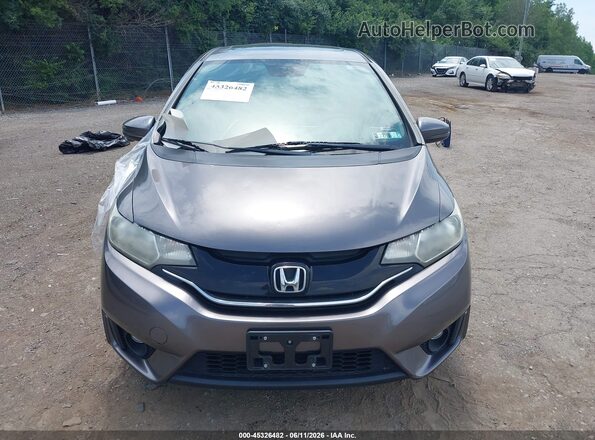 JHMGK5H78GX034176 2016 HONDA FIT Gray წინა ხედი
