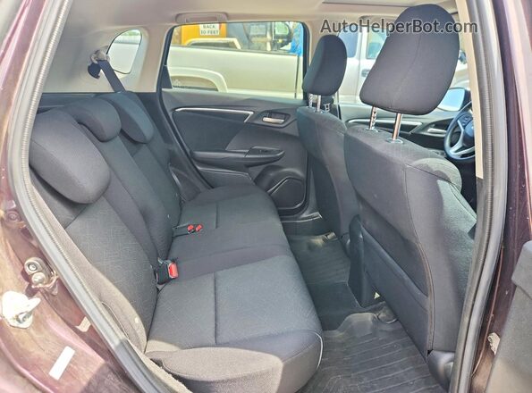 JHMGK5H79GS014919 2016 HONDA FIT Gray Հետևի նստատեղերի տեսք