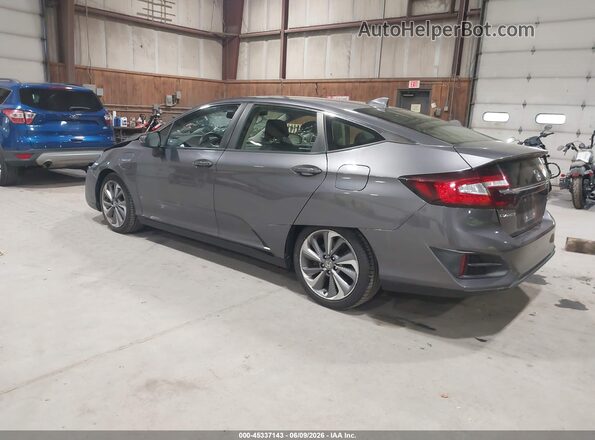JHMZC5F10JC006553 2018 HONDA CLARITY PLUG-IN HYBRID Gray Rear left