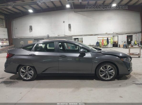 JHMZC5F10JC006553 2018 HONDA CLARITY PLUG-IN HYBRID Gray Rear interior view