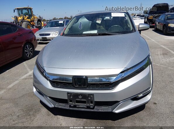 JHMZC5F10JC023711 2018 HONDA CLARITY Gray Vista del cuadro de instrumentos