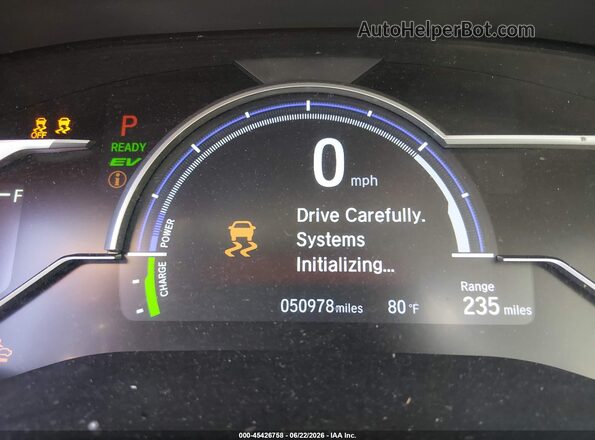 JHMZC5F10JC023711 2018 HONDA CLARITY Gray 
