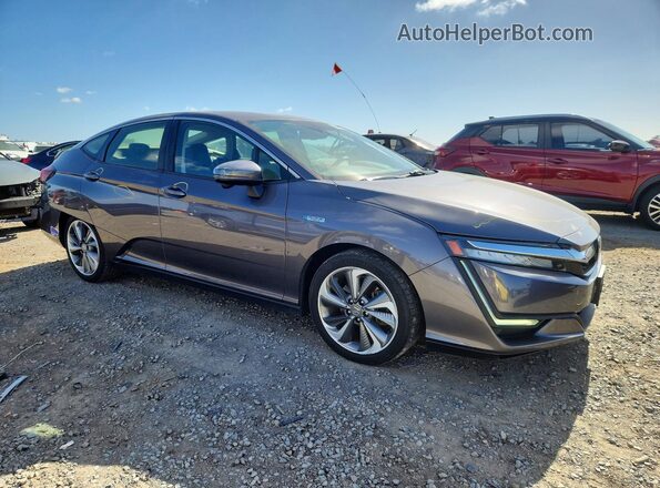 JHMZC5F10KC001886 2019 HONDA CLARITY Gray Передня права чверть