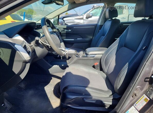 JHMZC5F10KC001886 2019 HONDA CLARITY Gray Вид салону спереду