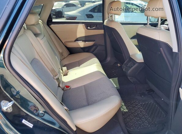 JHMZC5F11JC012944 2018 HONDA CLARITY Green უკანა სავარძლების ხედი