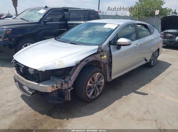 JHMZC5F11JC015620 2018 HONDA CLARITY Silver Vista tres cuartos delantera izquierda