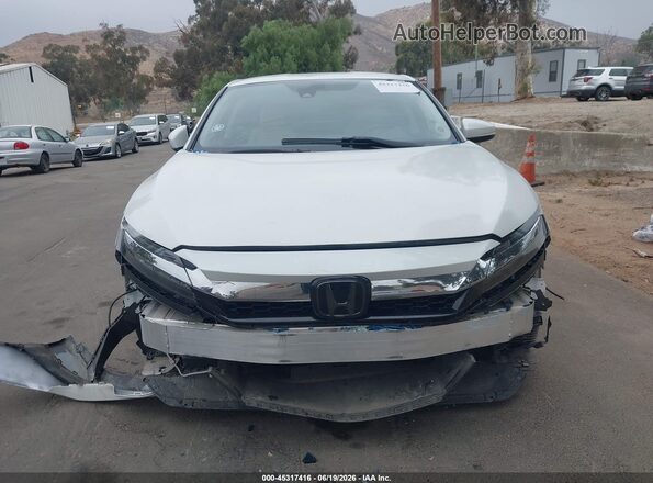 JHMZC5F11KC005798 2019 HONDA CLARITY White Սարքավորումների վահանակի տեսք