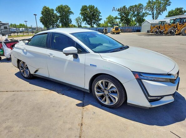 JHMZC5F11MC000409 2021 HONDA CLARITY Белый Передняя правая четверть
