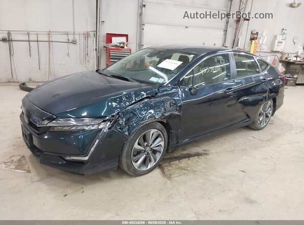 JHMZC5F13JC018549 2018 HONDA CLARITY Green Առջևի ձախ երեք քառորդ տեսարան
