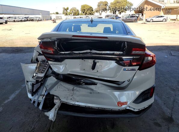 JHMZC5F14JC009195 2018 HONDA CLARITY White Вид ззаду