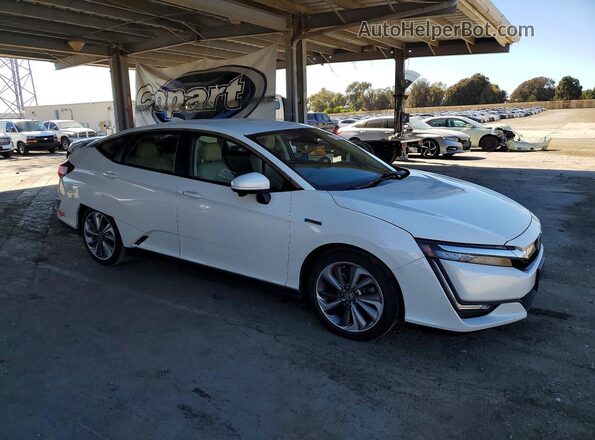 JHMZC5F14JC009195 2018 HONDA CLARITY White Передня права чверть