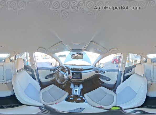 JHMZC5F14JC009195 2018 HONDA CLARITY White Вид наклейки з VIN-кодом