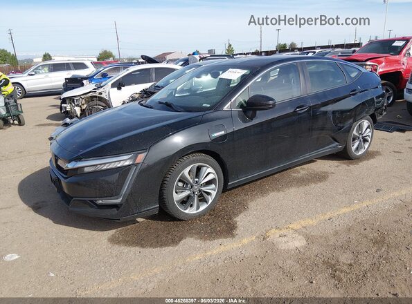 JHMZC5F17JC007005 2018 HONDA CLARITY PLUG-IN HYBRID Black Առջևի ձախ երեք քառորդ տեսարան