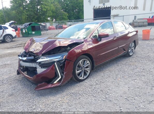 JHMZC5F17JC013161 2018 HONDA CLARITY PLUG-IN HYBRID Бордовый Передняя левая четверть