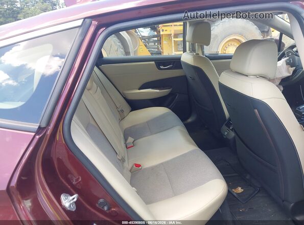 JHMZC5F17JC013161 2018 HONDA CLARITY PLUG-IN HYBRID Бордовый Вид наклейки с VIN-кодом
