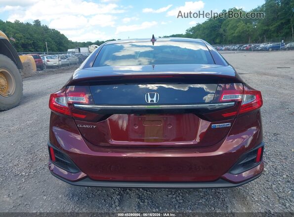 JHMZC5F17JC013161 2018 HONDA CLARITY PLUG-IN HYBRID Бордовый 