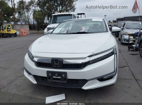 JHMZC5F17JC018201 2018 HONDA CLARITY White Սարքավորումների վահանակի տեսք