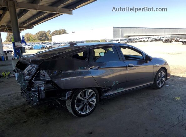 JHMZC5F18JC009233 2018 HONDA CLARITY Серый Задняя правая четверть