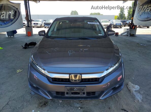 JHMZC5F18JC009233 2018 HONDA CLARITY Серый Вид спереди