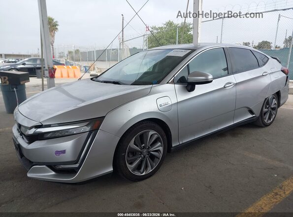JHMZC5F18JC020006 2018 HONDA CLARITY Silver Առջևի ձախ երեք քառորդ տեսարան
