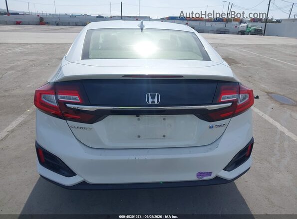 JHMZC5F19KC002034 2019 HONDA CLARITY PLUG-IN HYBRID White 