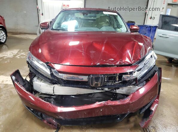JHMZC5F30JC007915 2018 HONDA CLARITY Бордовый Вид спереди