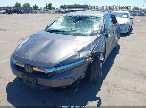 JHMZC5F30MC000595 2021 HONDA CLARITY Gray Przód lewy