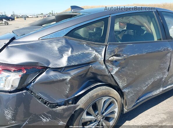 JHMZC5F30MC000595 2021 HONDA CLARITY Gray Widok z przodu