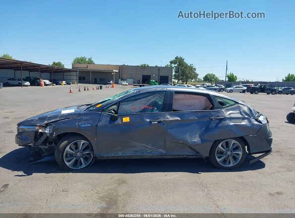 JHMZC5F30MC000595 2021 HONDA CLARITY Gray Widok wnętrza 360 stopni