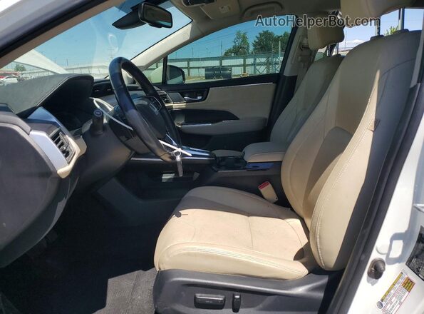 JHMZC5F31JC001475 2018 HONDA CLARITY Белый Вид салона спереди