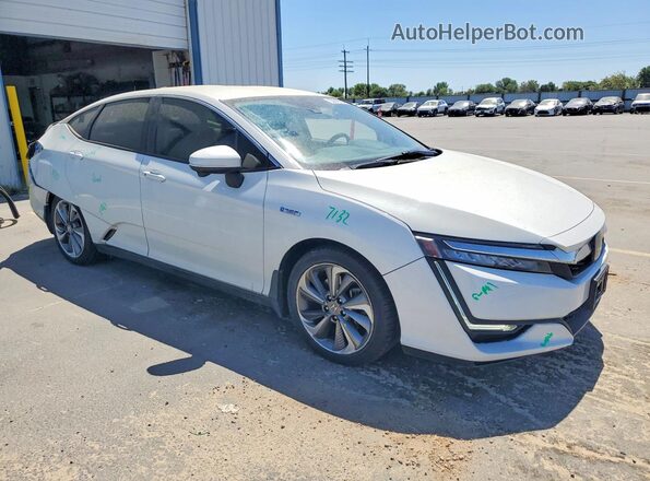 JHMZC5F31JC001475 2018 HONDA CLARITY Белый Передняя правая четверть