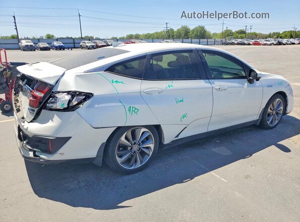 JHMZC5F31JC001475 2018 HONDA CLARITY Белый Задняя правая четверть