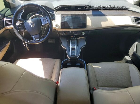 JHMZC5F31JC001475 2018 HONDA CLARITY Белый Вид панели приборов